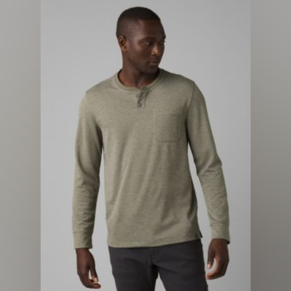 prAna Greyston SOL DEFENDER HENLEY Pullover